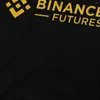 Magliette da uomo Futures TShirt per uomo Binance Abbigliamento Moda Camicia in poliestere Homme