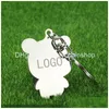 Schlüsselanhänger, Lanyards, personalisierbar, Panda-Cartoon-Schlüsselanhänger, Anhänger, Souvenir, Geschenk, Schlüsselanhänger, Schlüsselanhänger, Drop-Lieferung, Mode-Accessoires, Dhou9