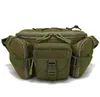 Camo Outdoor Tactical Bag Waterproof Camping Waist Belt Bags Sports Army Backpack Wallet Pouch Phone Case Travel Hiking chest packs