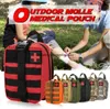 Bolsa Vazia para Kits de Emergência Kit de Primeiros Socorros Médico Tático Pacote de Cintura Acampamento Ao Ar Livre Caminhadas Viagens Caça Molle Pouch Mini Estojo de Armazenamento de Sobrevivência