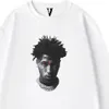 Vlone Hoodie Fashion Mens Mens White Snake Tshirt знаменитые дизайнерские толстые толсты