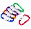 Mini Heaking Hook Aluminium Carabiner Climbing Quickdraw Hook Portable Outdoor Climbing Backback Hang Keychain keyring edc tool tool tool