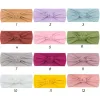 Personalized Baby ribbon Knot Headbands Toddler Turban Infant Girls Hairband Accessories M4259ZZ