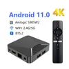 IATV Q5プラステレビボックスAndroid11.0 Amlogic S905W2 BT5.2 4K HDR 2.4G/5G WiFiスマートセットトップボックスボイスコントロールメディアプレーヤー2GB 16GB