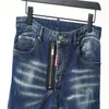 Lange Jeans für Herren, Stretch, schmal, Hip-Hop-Stil, hochwertige Jeans d12