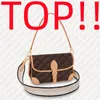 Top Top. M46049 Diane M45985 Designer torebka Torebka Torebka Hobo Tote Shopper Cross Body ramię Crossbody Bage Never Women Full