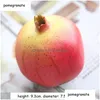 Decorative Flowers Wreaths Vivid Artificial Fruit Apple Peach Pear Banana Lemon Fake Shop Market Decration Fruits Decoration Drop Dhc4L