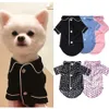 XS-XL Hond Pyjama Winter Hond Jumpsuit Kleding Kat Puppy Shirt Mode Huisdier Jas Kleding Voor Kleine Honden Franse Bulldog Yorkie Q301s