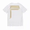 Herren T-Shirts Offs Weißes T-Shirt Herren Damen T-Shirts Lose T-Shirts Tops Mann Casual Luxurys Off Kleidung Shorts Ärmel T-Shirts Weiß Kurzarm A5