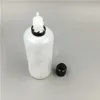 500 Pz 120 ml E Bottiglie di Liquido Traslucido PE Plastica Contagocce Vuoto E Bottiglia di Succo 120 ml con Tamper Colorato Tappo a Prova di Bambino Lungo 254 ore