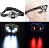 Water Resistant 1200 Lumens 6 LED Headlight 3 Modes Outdoor Headlamp Head torch Light for Camping Hiking Cycling flashlight lamp
