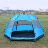 3-5 personen Outdoor Familie Auto Camping Tent volautomatisch Snel te openen Grote ruimte Rugzak Tenten Waterdicht Anti-UV Wandelen Reizen Strandluifels