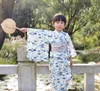 Ubranie etniczne Japonia tradycyjna szata samuraja z obi chłopców cosplay kostium kimono karnawałowy impreza scena scena Pography Home
