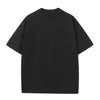 Letnie koszule dla mężczyzn Tops Letter Print Designer T Shirt Mens Women Odzież Krótkie rękawowe Tshirt Black White Tees Polos