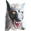 Masques de fête loup-garou Halloween masque grand méchant loup adulte pleine tête Costume accessoire enfants Cosplay jouet 230721