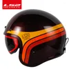 Motorcycle Helmets Original LS2 Helmet Retro Electric Locomotive For Men And Women Half Cover Four Seasons Pedal OF599