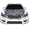 Couverture de capot de voiture camouflage 3 3x5ft capot de voiture banner322d