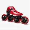 Schroevendraaiers Professional Cityrun Rollers de vitesse en ligne pour course sur piste en salle, compétition de vitesse, rouleau en fibre de carbone 110 mm, 100 mm, 90 mm