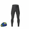 Pantalons de course Cuissards de cyclisme Pantalons 20D Gel Rembourré Vélo de route Maille respirante Collants longwear de montagne pour hommes Équitation Hommes Bib231G