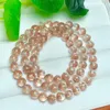 Brin Naturel Cuivre Multiple Cercles Super Sept Bracelet Mode Femmes Guérison Bijoux Pierre Précieuse Reiki Vacances Cadeau 1 pcs 6mm