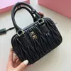 Bolso de bolsas de bolsas de bolsas de bolsas de bolsas mini mujer bolso de hombro bolsos de diseño negro bolso de cuero de cuero bolsas de embrague de cremallera de moda