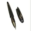 Yamalang Luxury Signature Ballpoint Pen Black Smooth Carbon Fiber Metal Hederliga skrivmaterial med LOGO231M