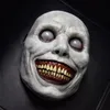 Máscara de zumbi de Halloween, demônios sorridentes, adereços de cosplay do mal, máscara assustadora, máscara de máscara realista, máscara fantasma assustadora