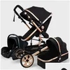 Poussettes # poussettes Baby Stroller 3 in 1 portable chariot portable plier landau