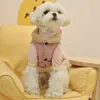 Kattdräkter söta hundvalpkläder chihuahua kläder jacka för små medelstora hundar mjuka fleece vinter husdjur kostym Yorkshire