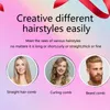 Irons Hot grzebień prosto Curling elektryczny grzebień na amerykańskie włosy afrykańskie Pente Quente Peigne szofer Lisseur Cheveux Styling Tools