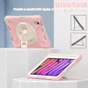 Defender Tablet Cases Voor iPad Mini 1/2/3 4/5 360 Graden Rotatie Kickstand Zonder Potlood Houder Ontwerp Schokbestendig Anti Fall Beschermhoes Schouder Handriem