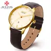 Relógios masculinos de luxo em aço inoxidável traseiro à prova d'água com data automática limitada relógio de alta qualidade movimento Miyota couro moda JAL-030267y