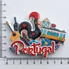 Réfrigérateur Aimants Portugal Souvenir Touristique Coq Portugais Lisboa Tram Guitare Magnétique Réfrigérateur Autocollant Collection Voyage Cadeau 230721