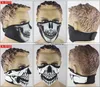 Neoprena Skull Ghost Skull Mask Połowa twarzy Cover CS Polowanie strzelanie do Wargame Wojskowe Maski Paintball Baski Outdoor Cycling Hat Ochronne sprzęt