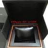 TOP Hochwertige TAG-Uhr Originalverpackung Papiere Karte Handtasche Lederboxen für Caliber LINK Aquaracer Chronograph Herrenuhren Wris246b