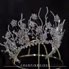 Headpieces Diadema Meninas Festa de Quinceanera Tiaras Cristal Nupcial Strass Coroa Ornamento de Cabelo Faixa de Cabelo Acessórios de Casamento337x