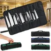 20 slots Pocket Chef Knife Bag Roll Carry Case Kitchen Portable Storage2492