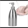 Accessoires Meubels Aanrecht Rvs Vloeibare Zeep Shampoo Douche Dispenser 500Ml Drop Levering 2Avny302l