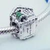 2019 NOUVEAU BRODE LOLLE PERLE 925 STERLING Silver Gingerbread House Charm Fits European Pandora Bijoux Bracelet Colliers Pendant251Q