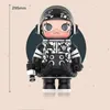 New Spot POPMART Bubble Mart Black and White Panda SPACE MOLLY Gift from Merrill Lynch 1000% 70CM Handmade 400% 28CM Trendy Decoration Handmade