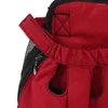 Capas para assento de carro para cachorro, mochila frontal para animal de estimação, mochila ajustável com zíper lateral para acampamento, caminhadas, viagens