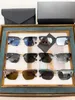 Okulary przeciwsłoneczne dla kobiet mężczyzn okularów słonecznych Styl mody Chroi oczy Uv400 z losowym pudełkiem i obudową 6185
