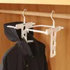 Hangers Clothes Rack 90g Folding Non-slip Hat Clip Design High-neck Home Accessories Plastic Storage Abs Rotating Hanger