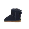 Дизайнерская детская обувь Uggi Boots Trainers Uggitys Youth Boys Grils подлинный кожаный мини -снегоубочки детские классические ботинки в австралий