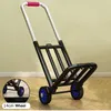 Albums Folding Lage Portable Cart Handling Pull Cargo Trailer with Wheels Home Grocery Shopping Trolley Light Small Shopping Trolley