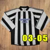 Manga comprida Novos castelos camisas de futebol NUFC SHEARER Retro HAMANN SHEARER PINAS UNITED OWEN camisas de futebol clássicas Ginola 03 05 95 97 99 00 2003 2004 2005 1995 80 82