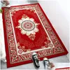 Carpets European Entrance Door Mat Home Long Hallway Rug Bedroom For Living Room Decorative Anti-Skid Floor Bedside Drop Delivery Ga Oteaq