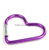 Heart Shaped Carabiner Aluminum Alloy Outdoor Survival Hook Buckle Camping Backpack/Bottle Hanging buckle