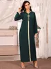 Abbigliamento etnico Ramadan Eid Abaya Dubai Turchia Hijab musulmano Abito lungo Abbigliamento islamico Abiti africani Per le donne Robe Musulmane Djellaba Femme 230721