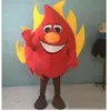 2023 Fabrycznie czerwony kostium maskotki Big Fire do noszenia dorosłych